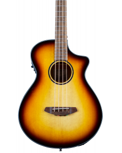Breedlove Discovery S Concert Edgeburst CE Acoustic Electric Bass. Sitka-African Mahogany