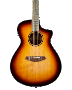 Breedlove Discovery S Concert Edgeburst CE Acoustic Electric Guitar. Sitka-African Mahogany