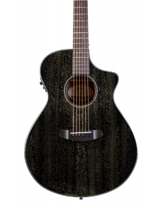 Breedlove Rainforest S Concert Black Gold CE Acoustic Electric Guitar African Mahogany - African Mahogany