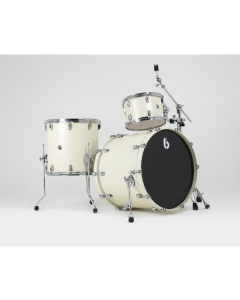 British Drum Co. ENG-22-CB-SEW Enigma Series Club Kit. Satin Olde English White (12", 16", 22")