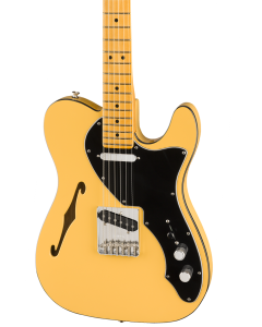 Fender Britt Daniel Tele Thinline Electric Guitar. Maple FB, Amarillo Gold