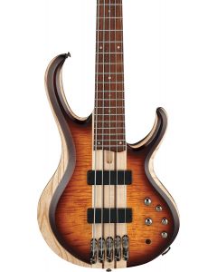 Ibanez BTB765DEL 5-String Electric Bass Guitar Dragon Eye Burst Low Gloss