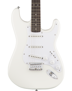 Squier Bullet Stratocaster HT Electric Guitar. Laurel FB, Arctic White