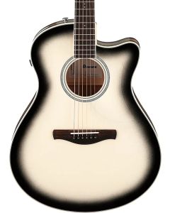 Ibanez AAM370M1CETPA Acoustic Electric Guitar Transparent Panda High Gloss Finish
