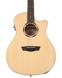 Washburn WLO20SCE Woodline 20 Series Orchestra Cutaway Acoustic Electric Guitar TGF33