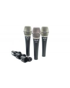 CAD Audio D38 Supercardioid Dynamic Instrument Microphone (3 Pack)