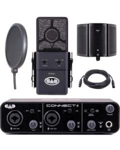 CAD E100SP Studio Pack with a CX2 Dynamic Microphone and am ES100X Condenser Microphone