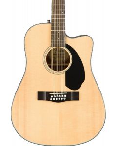 Fender CD-60SCE 12-String Acoustic-Electric Guitar Natural