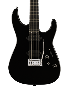 Charvel Pro-Mod DK24 Electric Guitar. HH 2PT EB, Ebony Fingerboard, Gloss Black TGF33