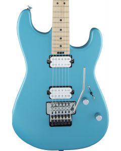 Charvel Pro-Mod San Dimas Style 1 HH FR Electric Guitar. Maple FB, Matte Blue Frost