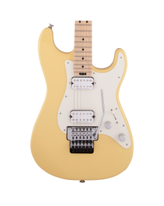 Charvel Pro-Mod So-Cal Style 1 HH FR Electric Guitar. Maple FB, Vintage White