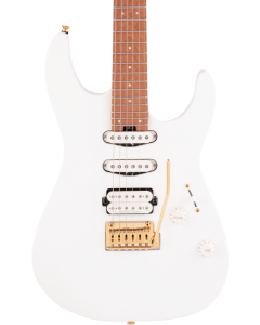 Charvel Pro-Mod DK-24 HSS 2PT CM Dinky Electric Guitar. Snow White