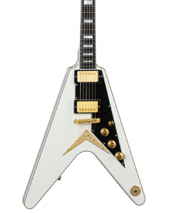 Dean CMV VWH Christian Martucci V Electric Guitar. Vintage White