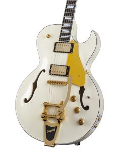 Dean Colt Bigsby Electric Guitar w/Piezo. Vintage White