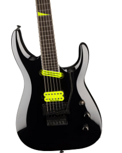 Jackson Concept Series Limited Edition Soloist SL27 EX Electric Guitar. Ebony Fingerboard, Gloss Black