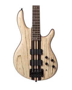 Cort A4ULTRAENB Artisan Series A4 Ultra Ash Bass Guitar. Etched Natural Black