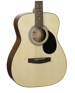 Cort AF510OP Standard Series Acoustic Concert Guitar. Open Pore Natural