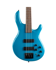 Cort C4DELUXECBL Artisan Series C4 Deluxe Bass Guitar. Candy Blue