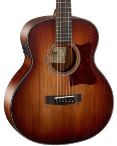 Cort LCJBWOPLB Little CJ Acoustic Electric 3/4 Size Guitar. Open Pore Blackwood