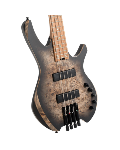Cort SPACE4SDB Artisan Series Space 4 Bass Guitar. Star Dust Black