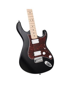 Cort G100 HH G Series Double Cutaway Electric Guitar. Open Pore Black