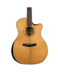 Cort GOLDEDGENAT Gold Series Grand Auditorium Acoustic Electric Guitar. Natural Glossy