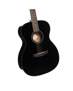 Cort L60CEBK Luce Series L60 Orchestra Cutaway Acoustic Electric Guitar. Gloss Black