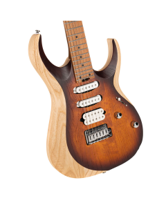 Cort X700OPVB X Series 700 Triality Electric Guitar. Open Pore Vintage Burst