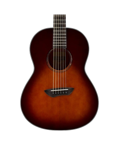 Yamaha Tobacco Brown Sunburst Parlor Guitar, Mahogany Back And Sides, Solid Spruce Top