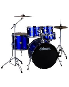 ddrum D2 522 CB 5pc Acoustic Drum Kit. Cobalt Blue
