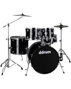 ddrum D2 522 MB 5pc Acoustic Drum Kit. Midnight Black