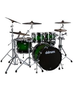 ddrum DM ASH 522 GB Dominion 5pc Shell Pack. Greenburst