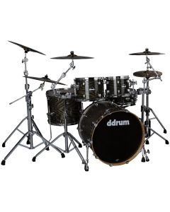 ddrum DM ASH 522 TBK Dominion 5pc Shell Pack. Trans Black