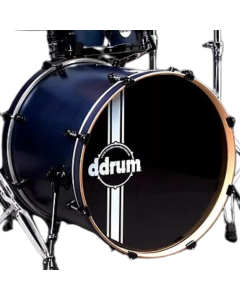 ddrum Reflex RSL 18x22 Bass Drum. Blue