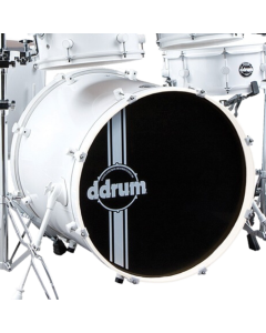 ddrum Reflex 18x22 Bass Drum. White