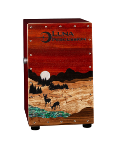 Luna Guitars Vista Deer Cajon with Bag