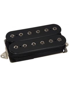 DiMarzio DP273F  Satchur8 Bridge Humbucker Pickup Black F-Spaced Nickel Poles