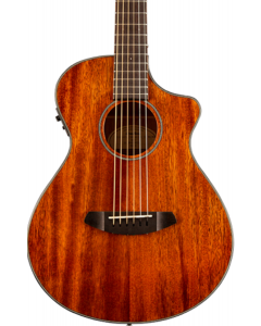 Breedlove Discovery Companion CE Acoustic Electric Guitar. Mahogany-Mahogany