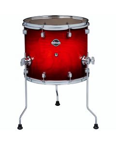 ddrum Dominion 14x16 Floor Tom. Red Burst