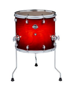 ddrum Dominion 16x18 Floor Tom. Red Burst