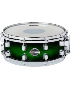 ddrum Dominion 5.5x14 Snare Drum. Greenburst