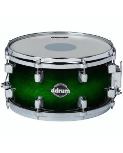 ddrum Dominion 7x13 Snare Drum. Greenburst