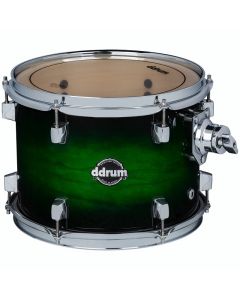 ddrum Dominion 10x13 Rack Tom. GreenBurst