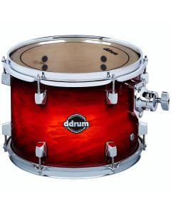 ddrum Dominion 7x8 Rack Tom. Red Burst