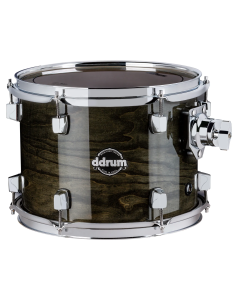 ddrum Dominion 7x8 Rack Tom. Trans Black