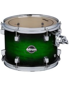 ddrum Dominion 9x12 Rack Tom. Green Burst
