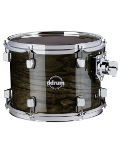 ddrum Dominion 9x12 Rack Tom. Trans Black