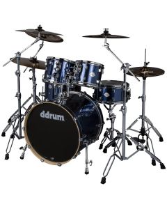 ddrum DM B 522 BRB Dominion 5pc Shell Pack. Brushed Blue