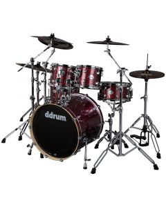 ddrum DM B 522 RSP Dominion 5pc Shell Pack. Red Sparkle