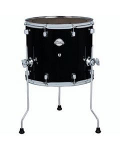 ddrum Dominion Birch 14x14 Floor Tom Midnight Black